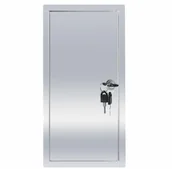 Drzwiczki i klapy rewizyjne - DRZWICZKI REWIZYJNE METALOWE ZAMEK 30x60 - miniaturka - grafika 1