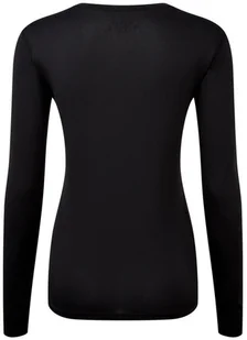 RONHILL RONHILL Koszulka biegowa z długim rękawem damska CORE L/S TEE czarna - Koszulki sportowe damskie - miniaturka - grafika 2