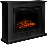 Kominki elektryczne - FERRETTI Kominek elektryczny Cloe czarny FERRETTI - miniaturka - grafika 1