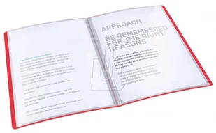 Esselte Teczka z koszulkami Vivida 40k. - czarny - Ofertówki - miniaturka - grafika 4