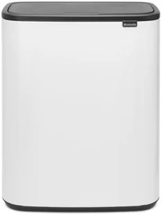 Brabantia Kosz na śmieci Bo Touch Bin 2 x 30 l biały 221408 - Kosze na śmieci - miniaturka - grafika 2