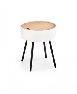 Halmar Ława Aura biała 5822 - Ławy i stoliki kawowe - miniaturka - grafika 2