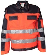Odzież robocza - Planam Kurtka PLANAM ściągacz ostrzegawczy Pomarańczowy/zielony, wielokolorowa 2006052 - miniaturka - grafika 1