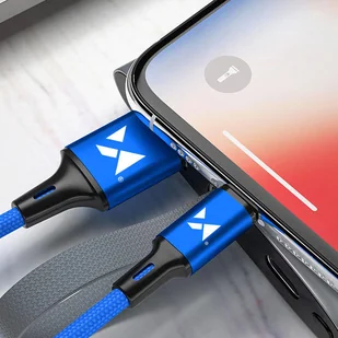Wozinsky kabel przewód USB - Lightning 2,4A 2m niebieski (WUC-L2BE) - Kable USB - miniaturka - grafika 10
