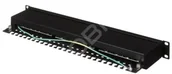 Panele krosownicze - A-LAN Patch panel 1U 19" STP 24 porty kat.5e LSA Q-LANTEC PK-S5-1 - miniaturka - grafika 1