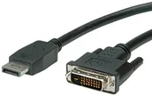 Kable komputerowe i do monitorów - Value kabel DisplayPort DP DVI (24 + 1) ST 3,0 m 21170021 - miniaturka - grafika 1
