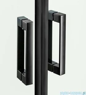 New Trendy NEW RENOMA BLACK 90x90 lewe D-0203A/D-0111B - Kabiny prysznicowe - miniaturka - grafika 6