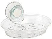 Akcesoria łazienkowe - Bisk biskupin (stanowisko Geco przyssawka Grip mydelniczka, przezroczysty Zielony - miniaturka - grafika 1