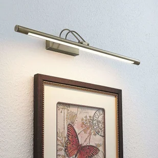 Lampenwelt com Oświetlenie obrazów LED Mailine przełącz. mosiądz - Lampy ścienne - miniaturka - grafika 3