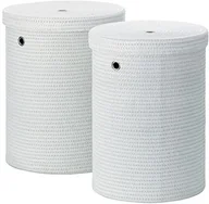 Kosze na bieliznę - Kela kosz regałowy" zestaw rimossa zestaw pudełek worek na pranie, materiału, biały 22980 - miniaturka - grafika 1