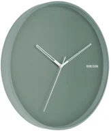Zegary - Karlsson Zegar ścienny Hue green by KA5807GR - miniaturka - grafika 1