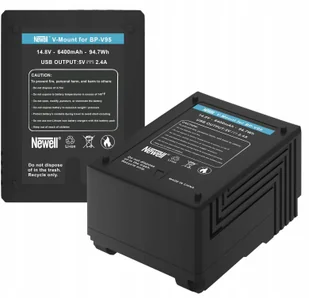 Newell Akumulator 6400 mAh do V-Mount BP-V95 Slim - Akumulatory do aparatów dedykowane - miniaturka - grafika 2
