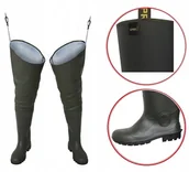 Inne akcesoria dla wędkarzy - Pros Wodery Wadery Zielone Polskie z Gwarancją 45 - miniaturka - grafika 1