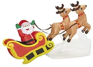 Pozostałe akcesoria świąteczne - Widmann Andreas nadmuchiwane Święty Mikołaj, jeden rozmiar 75045 - miniaturka - grafika 1