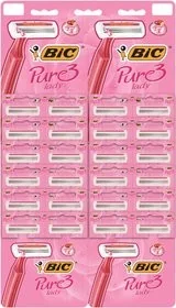 BiC Pure 3 Lady, maszynka do golenia, 24 szt. - Maszynki do golenia i wkłady - miniaturka - grafika 2