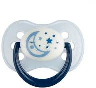 Smoczki uspokajające - CANPOL BABIES SM. SIL.OKR.0-6M NIGHT DREAMS CA22/639 - miniaturka - grafika 1