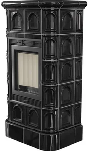 Ekoprojekt 300 Piec wolnostojący 8kW Blanka kolor kafel czarny spełnia anty-smogowy 30065515 - Piece wolnostojące - miniaturka - grafika 3