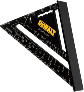 Stanley Kątownik dekarski 7" DEWALT (DWHT46031-0) - Poziomice, łaty, miary - miniaturka - grafika 2