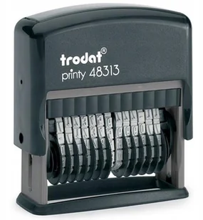 Trodat Printy 48313 cyfry, 13 pozycjami wysokość czcionki, 3.8 MM, do stempli czarna 092399865483 - Numeratory Trodat Printy 48313 cyfry, 13 pozycjami wysokość czcionki, 3.8 MM, do stempli czarna 092399865483 - Numeratory - miniaturka - grafika 2