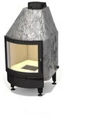 Wkłady kominkowe - Arysto Wkład kominkowy z płaszczem wodnym A20 WW 510 drzwi półokrągłe - miniaturka - grafika 1