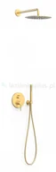 Zestawy prysznicowe - Tres Study Exclusive zestaw prysznicowy złoty 26228004OM - miniaturka - grafika 1