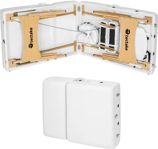 tectake Stół do masażu Somwang - biały 404374 - Stoły i łóżka do masażu - miniaturka - grafika 5