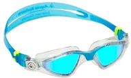 Pływanie - Aqua Sphere Okularki pływackie KAYENNE błękitno-niebieskie - miniaturka - grafika 1