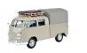 MOTORMAX Volkswagen T1 Pick Up with Roof Rack and Cover (dunkelbeige) GXP-573655 - Kolekcjonerskie modele pojazdów - miniaturka - grafika 2