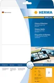 Etykiety do drukarek - Herma Etiketten A4 wei 199,6x143,5 mm Papier glnz. 50 St. - 4915 - miniaturka - grafika 1