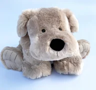 Maskotki i pluszaki - Pies Pluszowy Maskotka Beżowy 50 cm - miniaturka - grafika 1