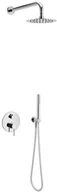 Zestawy prysznicowe - Actima Pi Zestaw prysznicowy podtynkowy z deszczownicą chrom AREX.SET.1245CR - miniaturka - grafika 1