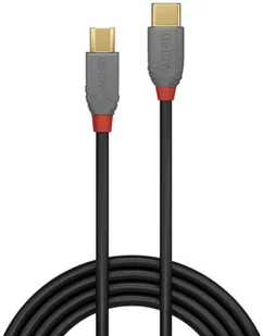Lindy Kabel USB 36892 Kabel USB 2.0 typ C Micro B Anthra Line 2m 36892 - Kable komputerowe i do monitorów - miniaturka - grafika 3