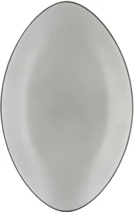 Revol Talerz owalny Equinoxe, 22, 3x35 cm, szary - Talerze - miniaturka - grafika 2