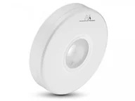 Czujniki ruchu i zmierzchu - Maclean Czujnik ruchu Maclean MCE293 na podczerwień płaski IP65 do stosowania na zewnątrz zasięg 8m, max. obciążenie 2000W MCE293 W - miniaturka - grafika 1