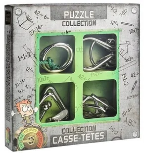 Eureka Łamigłówki metalowe 4 szt. JUNIOR 106330 - Łamigłówki - miniaturka - grafika 3