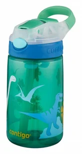 Contigo Bidon dla dzieci - Kubek dla dzieci Contigo Gizmo Flip 420ml - Jungle Green Dino 2115035 - Shakery i bidony sportowe - miniaturka - grafika 3