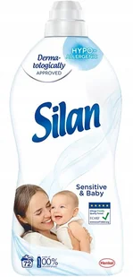 Silan Sensitive Baby Płyn do płukania tkanin 1,8l - Środki do prania - miniaturka - grafika 8