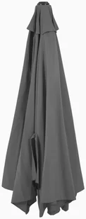 vidaXL Parasol ścienny na metalowym słupku, 300 cm, antracytowy - Parasole ogrodowe - miniaturka - grafika 8