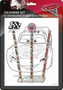 Jiri Models Cars 3 kolorowanka z gumką - Zabawki kreatywne - miniaturka - grafika 4