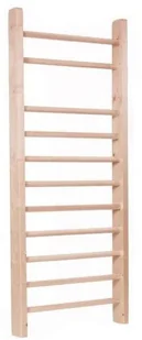 UnderFit Drewniana drabinka gimnastyczna UNDERFIT 220 x 80 cm UF26 - Wyposażenie sportowe i gimnastyczne - miniaturka - grafika 2