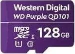 Karty pamięci - WD Purple MicroSDXC 128GB UHS-I/U1 WDD128G1P0C WDD128G1P0C - miniaturka - grafika 1