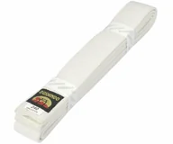 Kimona, stroje i obuwie - Bushindo Pas do kimon 240cm biały 455405 - miniaturka - grafika 1