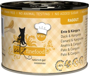 Catz Finefood Ragout 180g - kaczka z kangurem No 6 - Mokra karma dla kotów - miniaturka - grafika 2