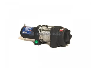 Wyciągarka elektryczna BSTS 3000 Lbs (lina stalowa) - Wciągarki - miniaturka - grafika 4