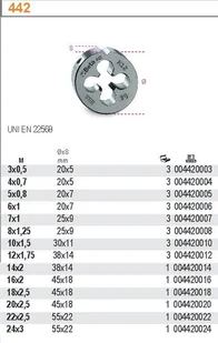 BETA NARZYNKA HSS M22 442/22 - Gwintowniki - miniaturka - grafika 2