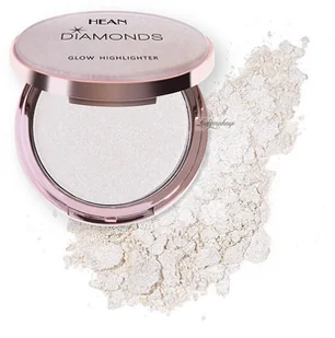 - Hean Diamentowy Rozświetlacz 6 g - Nr 02 Luster - Bronzery i konturowanie twarzy - miniaturka - grafika 2