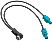 Akcesoria car audio - Sam.Adapter anten.Ford 2xFAKRA(M)-wt.ISO - miniaturka - grafika 1