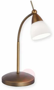 Paul Neuhaus Oświetlenie PINO Lampa stołowa LED Mosiądz, 1-punktowy 4001-60 (4001-11) - Lampy stojące - miniaturka - grafika 2