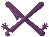 Zakładki do książek - That Company Called If that Company called IF The Hands Stand  stojak na parasole, fioletowy 94201 - miniaturka - grafika 1