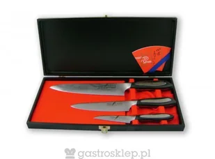 Kyocera Zestaw 3 Zestaw noży: Do obierania 9cm, uniwersalny 13cm i szefa kuchni 21cm To (FF-GIFTSET-A) - Noże kuchenne - miniaturka - grafika 2